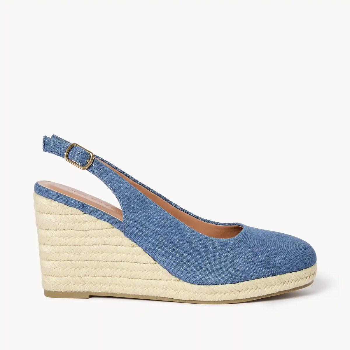 Slingback Wedge Heels