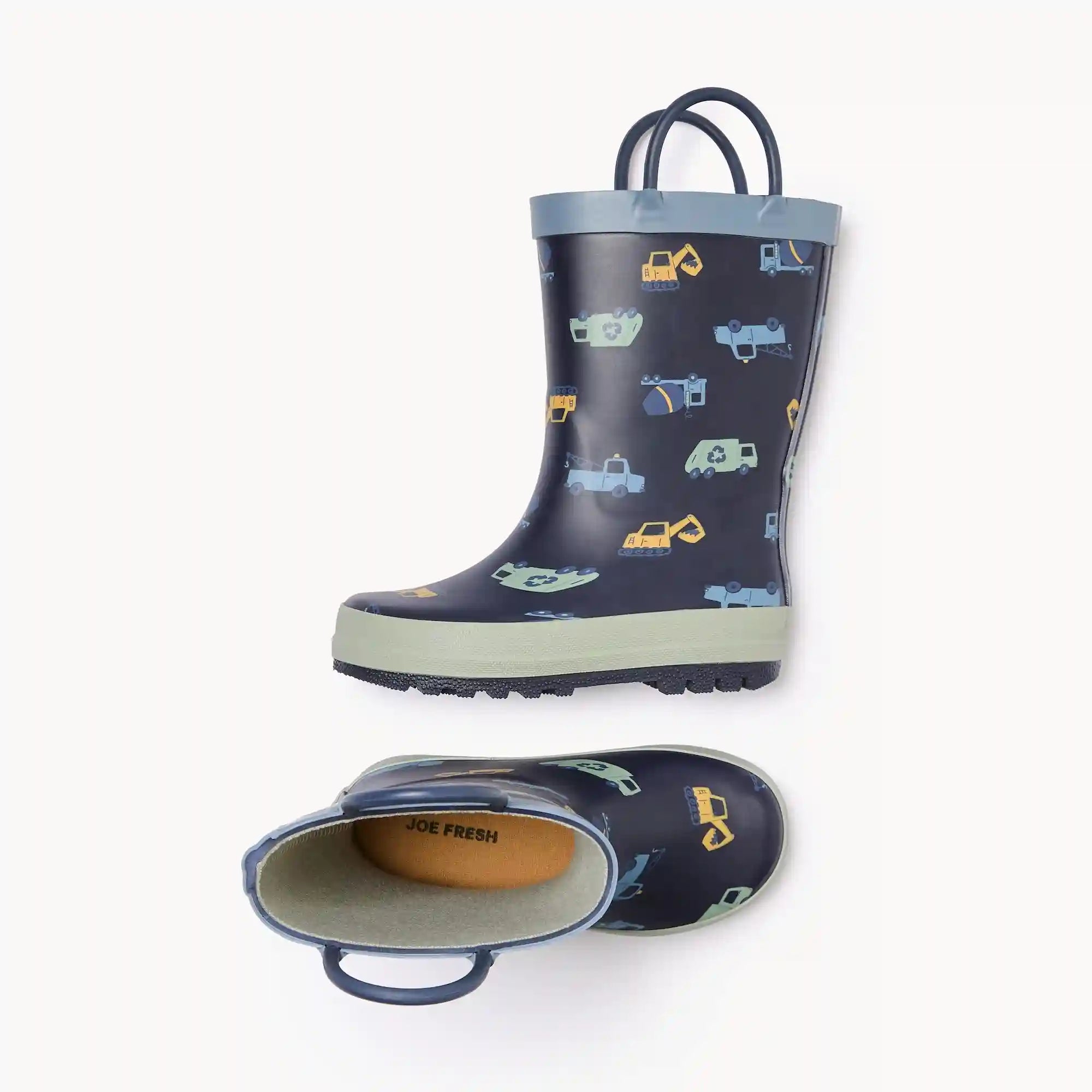 Toddler Boys' Rubber Rain Boots