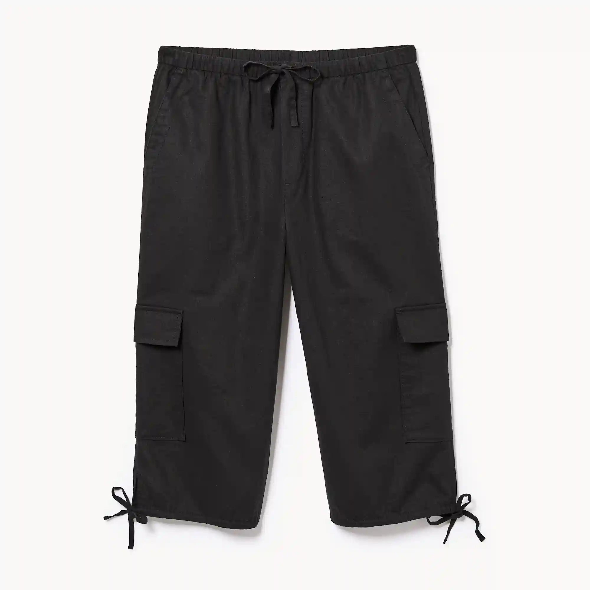 Linen Cotton Cropped Pant