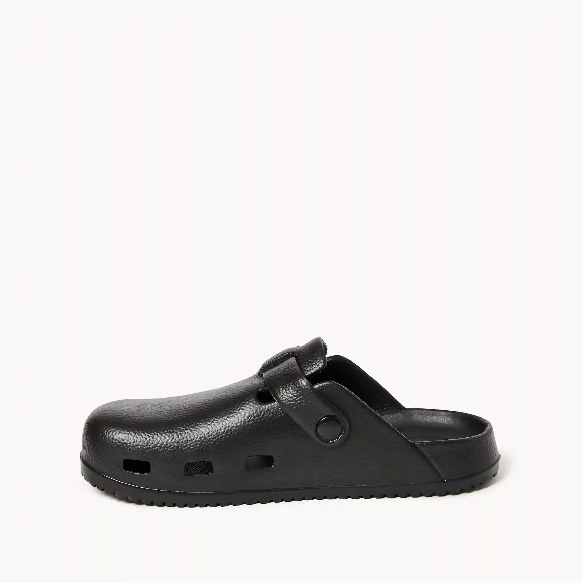 Buckle Strap Clogs