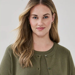 Women+ Pointelle Cardigan