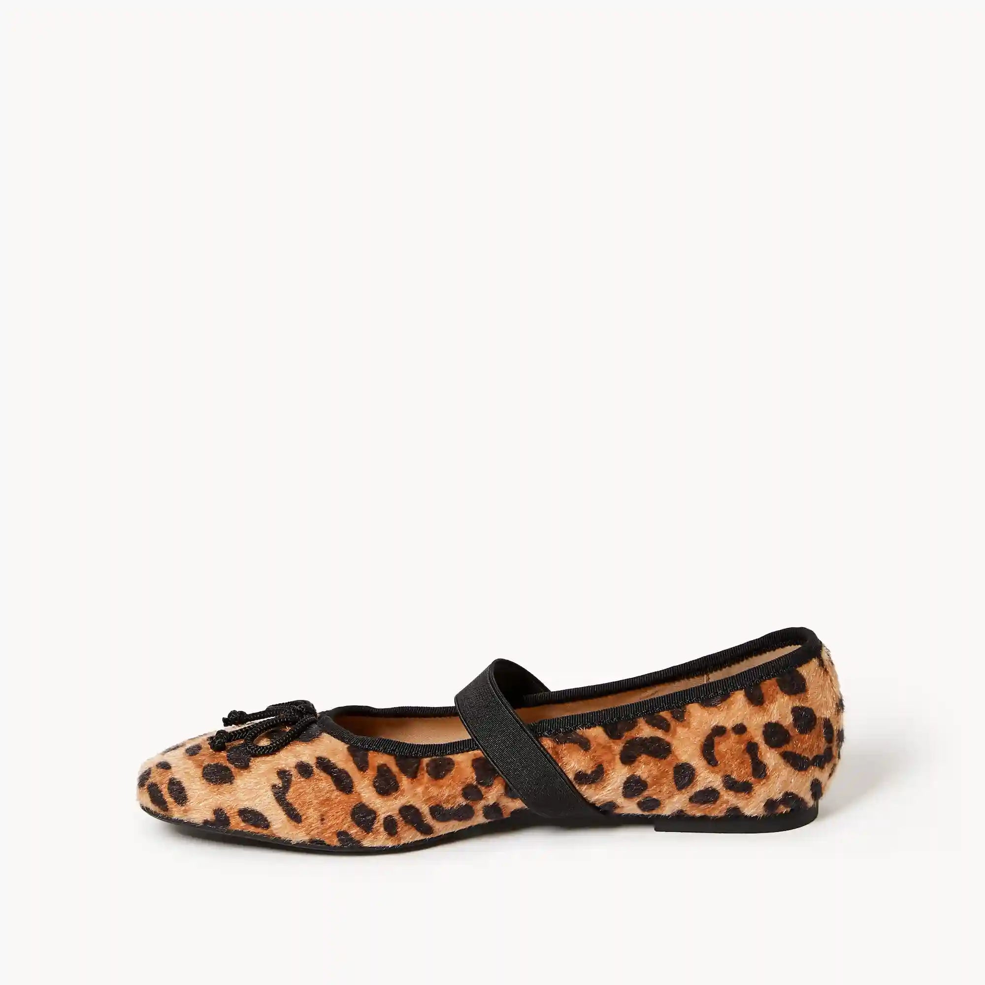Leopard Print Ballerina Flats
