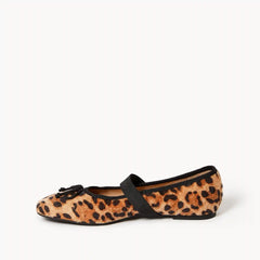 Leopard Print Ballerina Flats