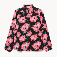 Women+ Crepe Printed Button-Up