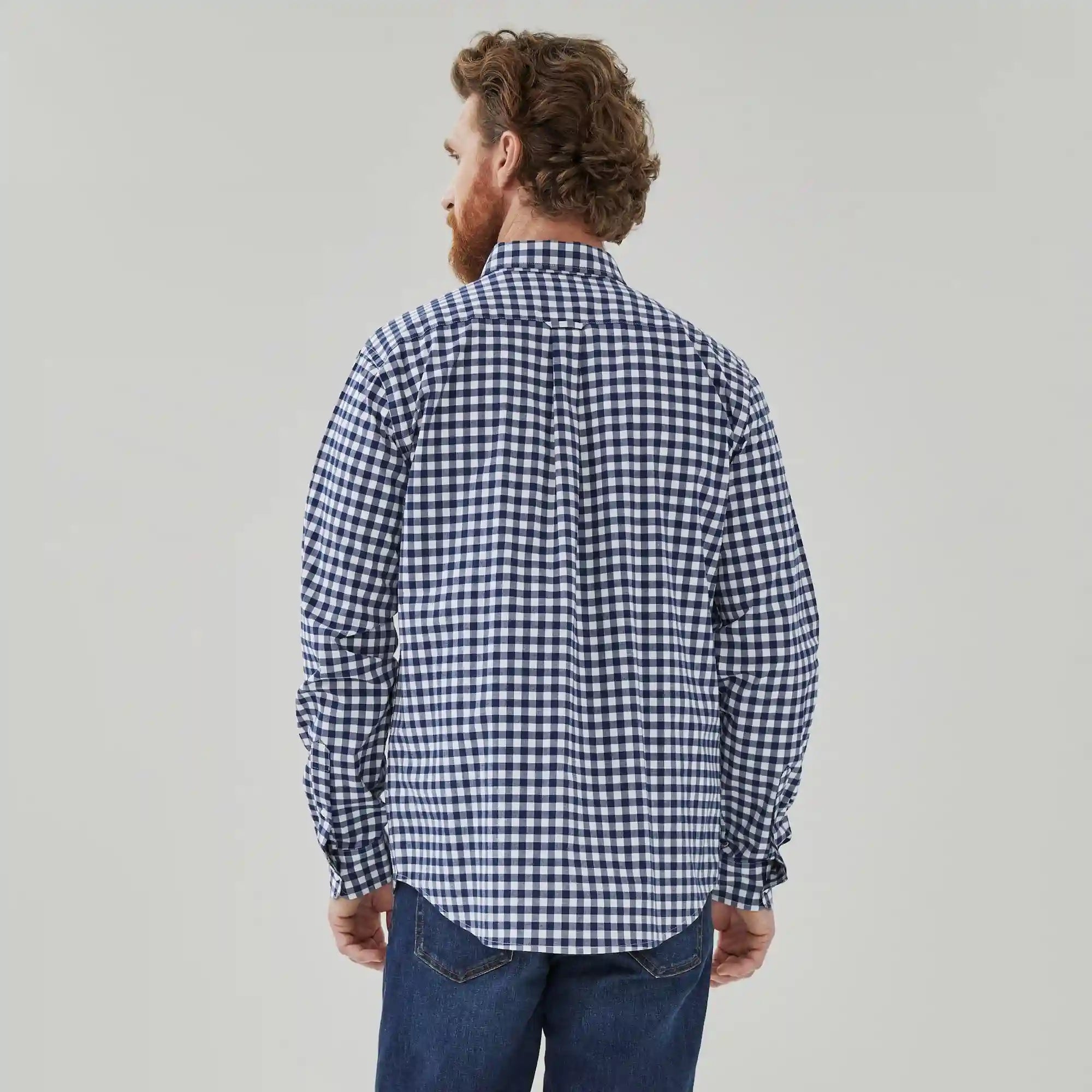 Men's Poplin Botton-Down Shirt