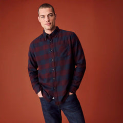 Men's Midweight Flannel Button-Down