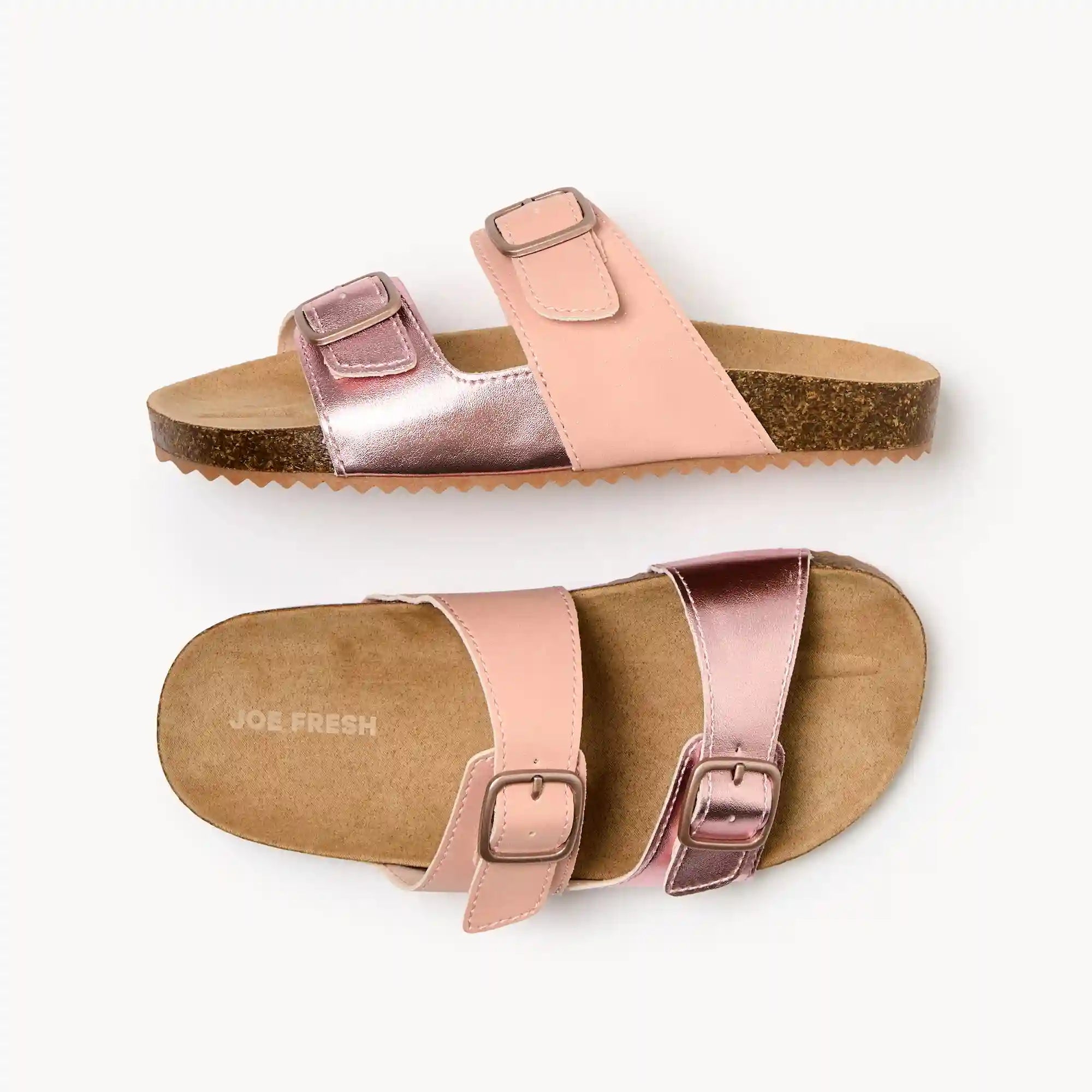 Kid Girls' Double Buckle Sandals