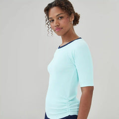 Side Ruched Rash Guard
