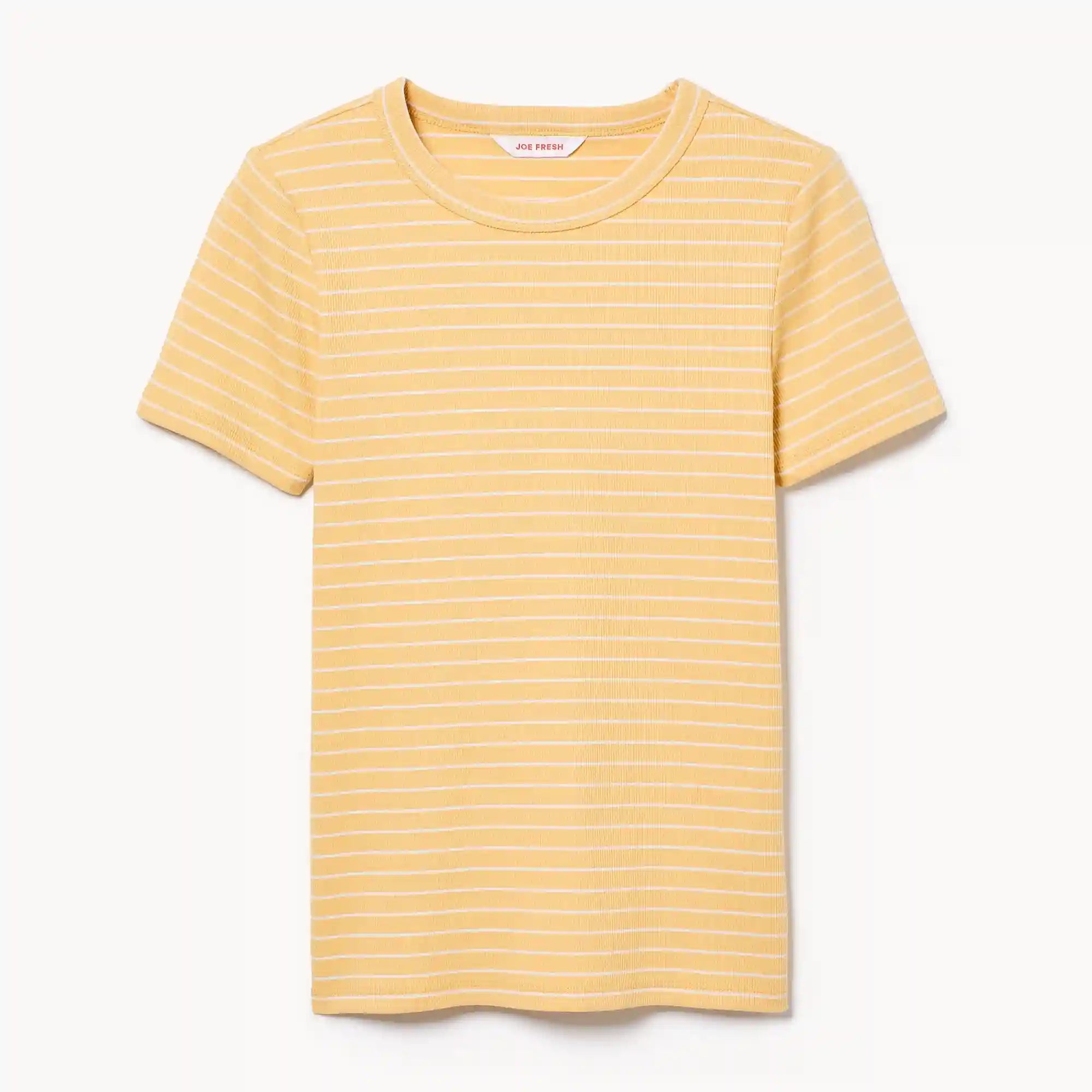 Slim Fit Ribbed T-Shirt