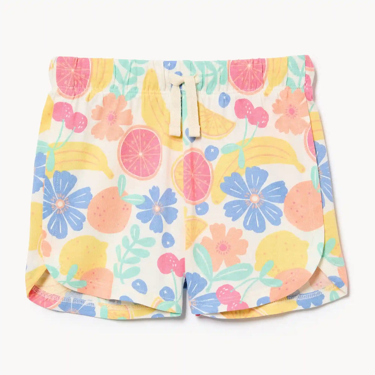 Toddler Girls' Printed Dolphin Hem Short