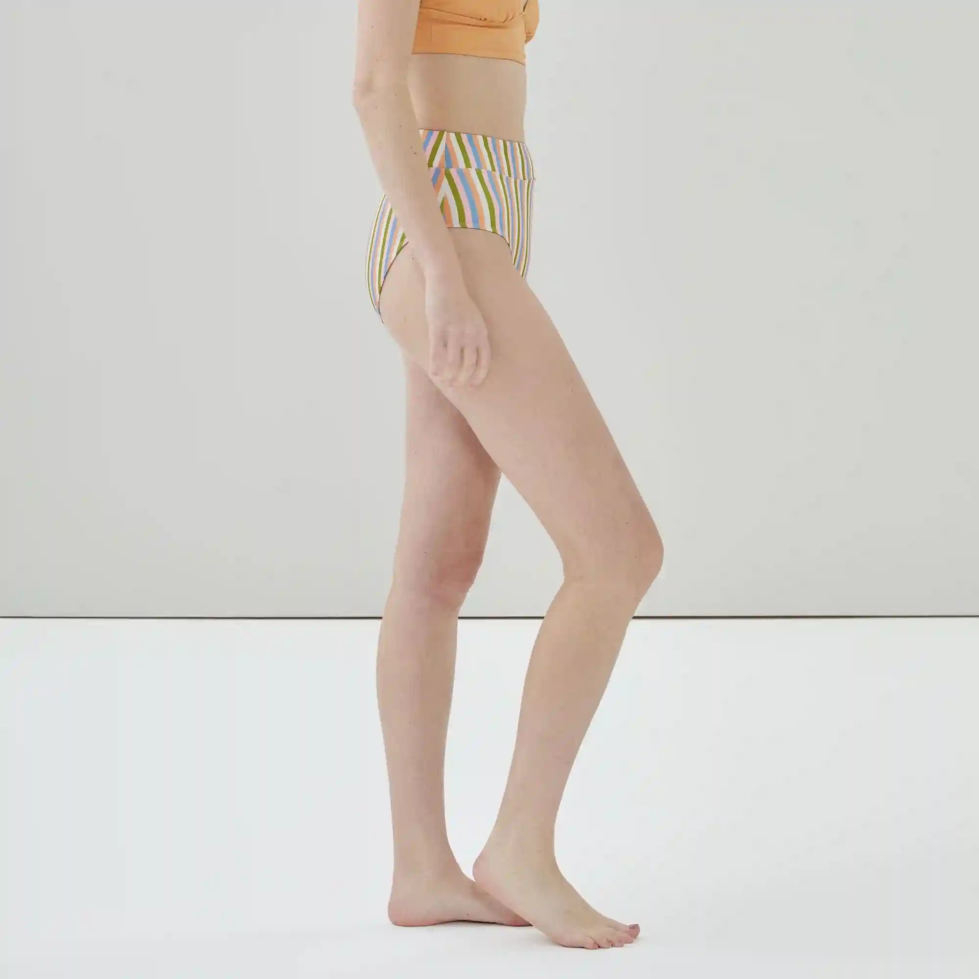 Striped Bikini Bottom