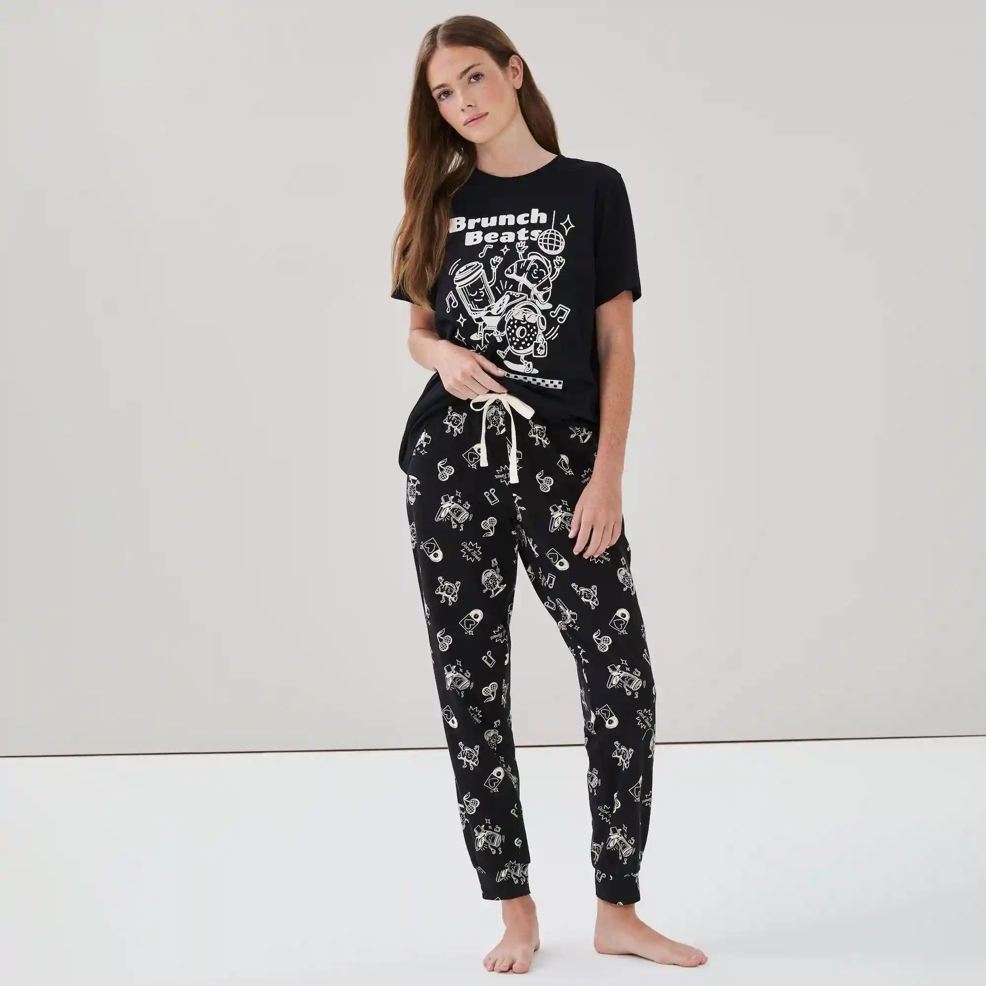 Printed Sleep Jogger