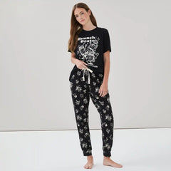 Printed Sleep Jogger
