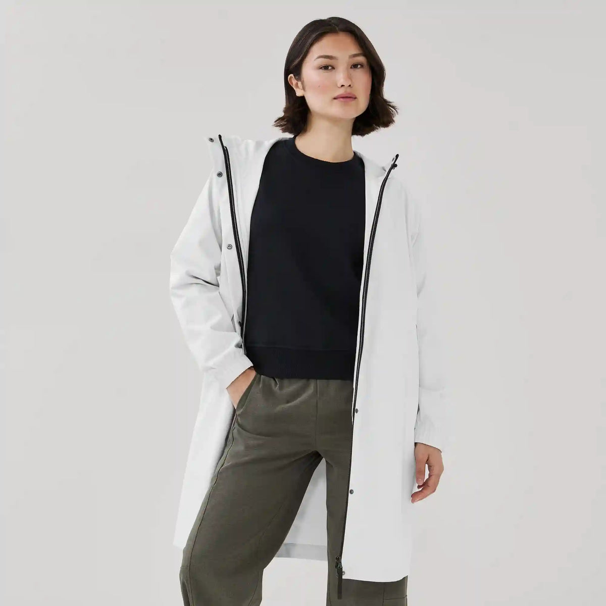 Hooded Raincoat