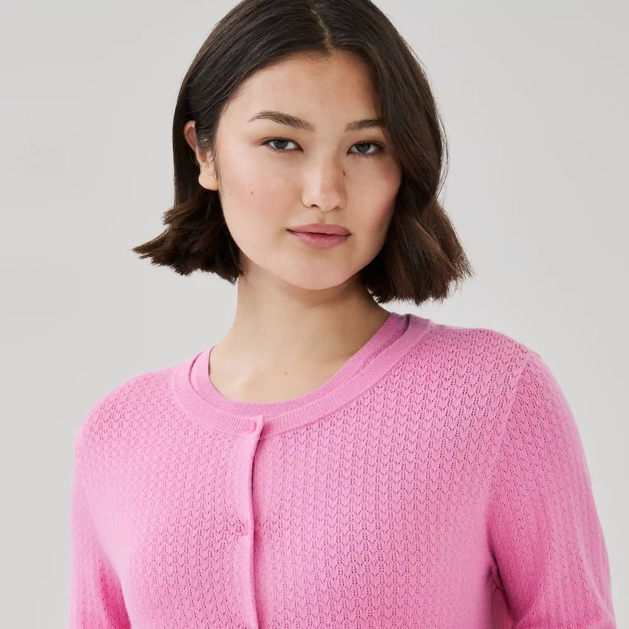 Pointelle Cardigan