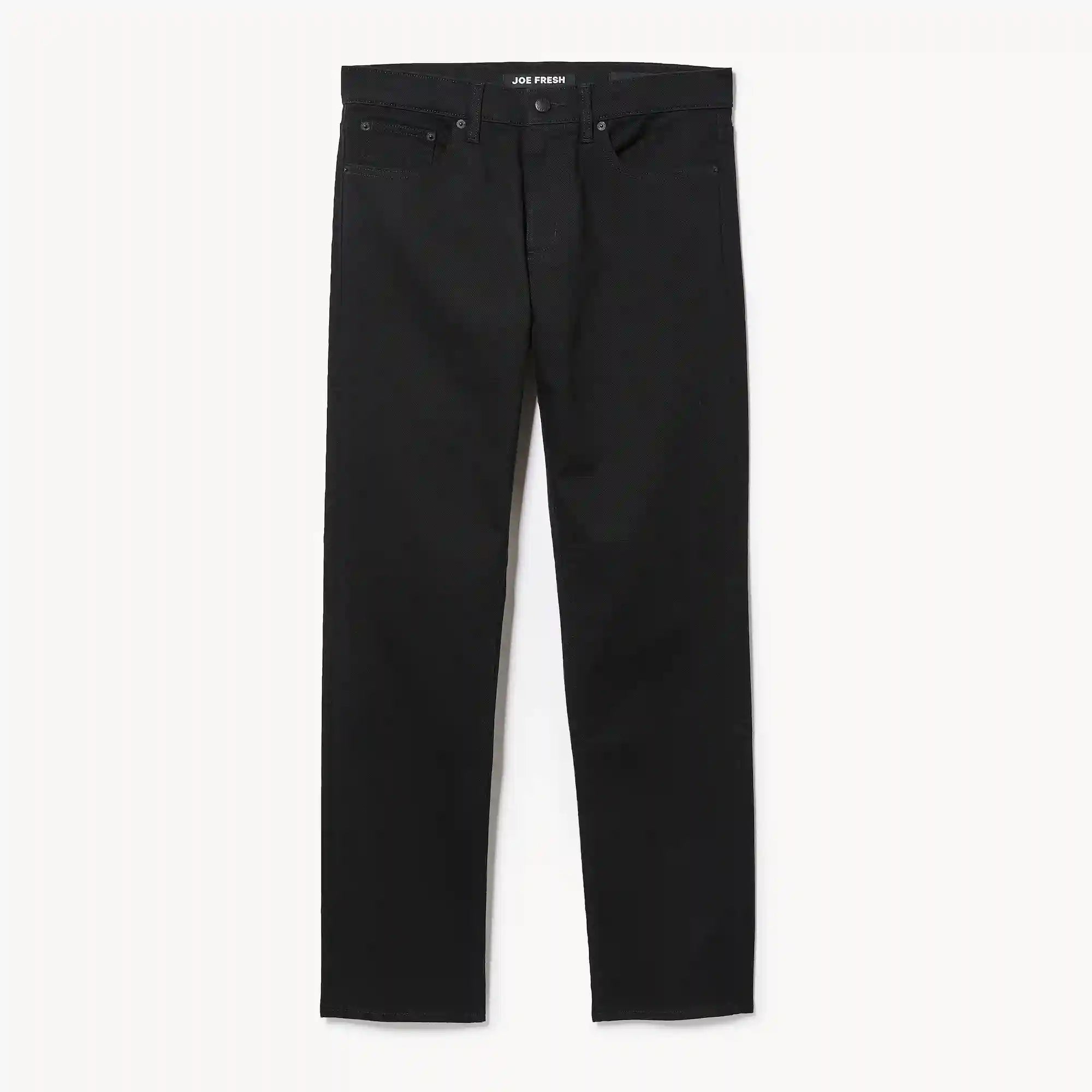 Men's Black Wash Straight Fit Jean