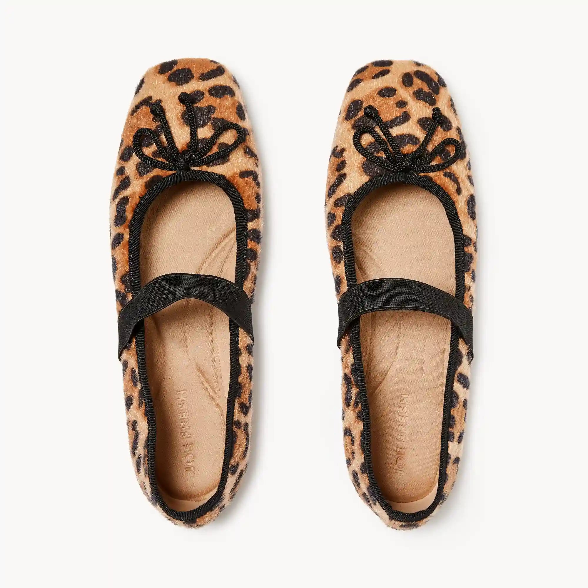 Leopard Print Ballerina Flats