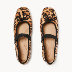Leopard Print Ballerina Flats