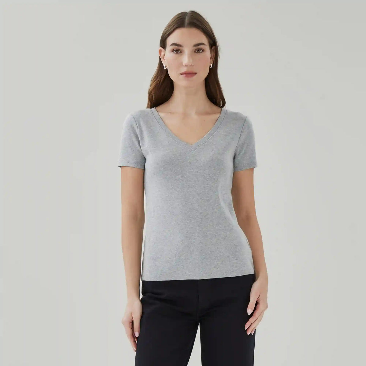 Organic Cotton V-Neck T-Shirt