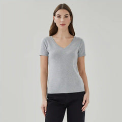 Organic Cotton V-Neck T-Shirt