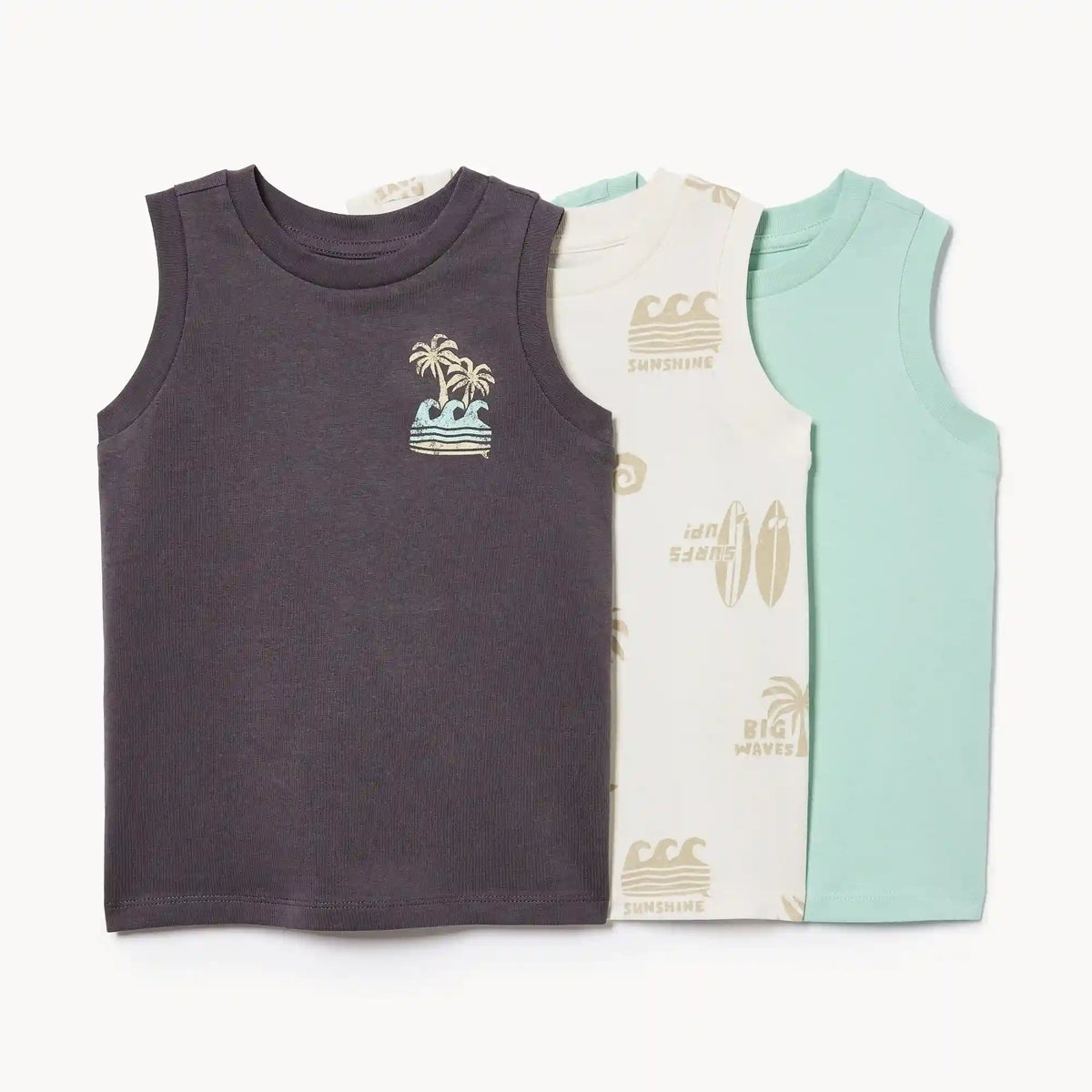 Toddler Boys' 3-Pack Tank