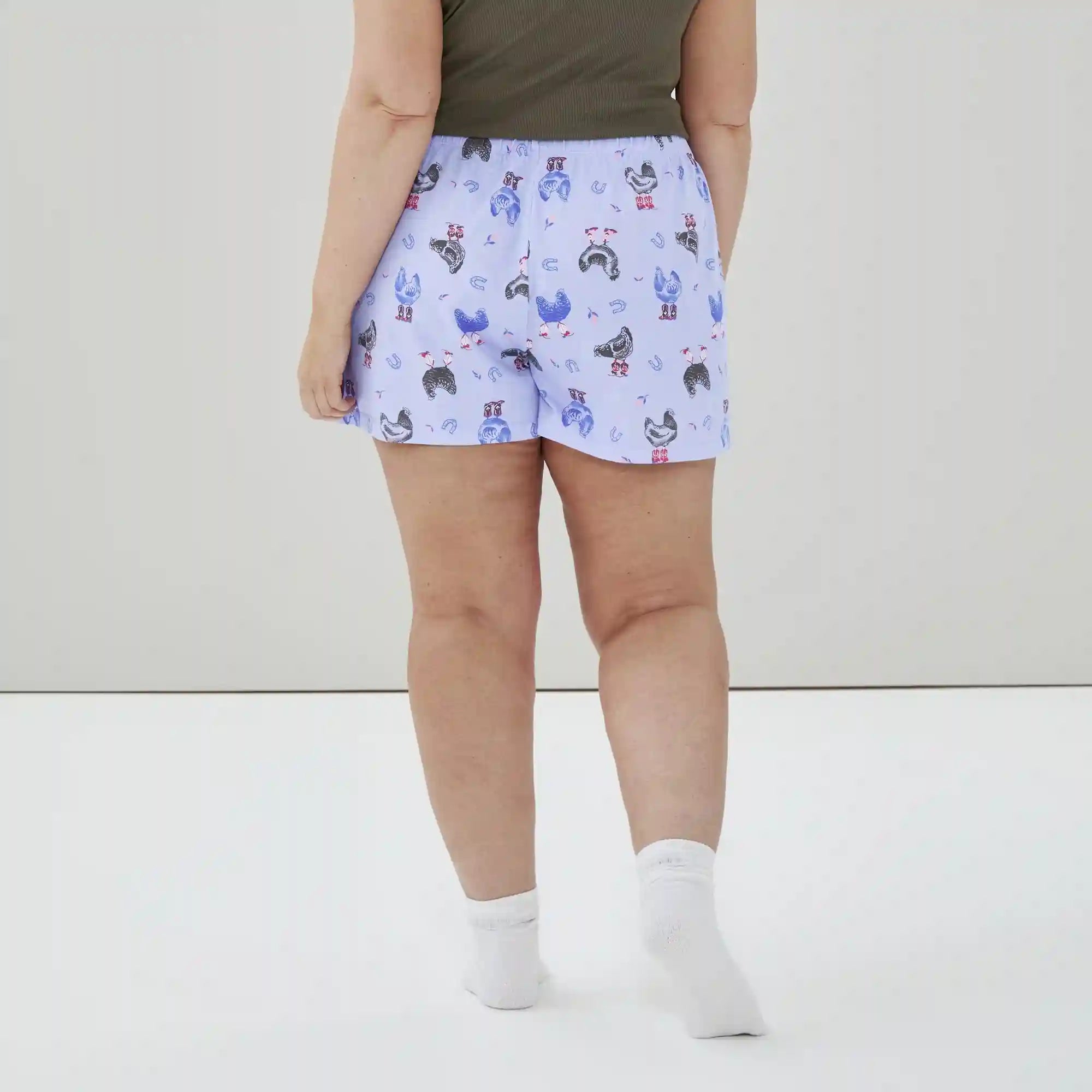 Women+ Printed Cotton Sleep Short