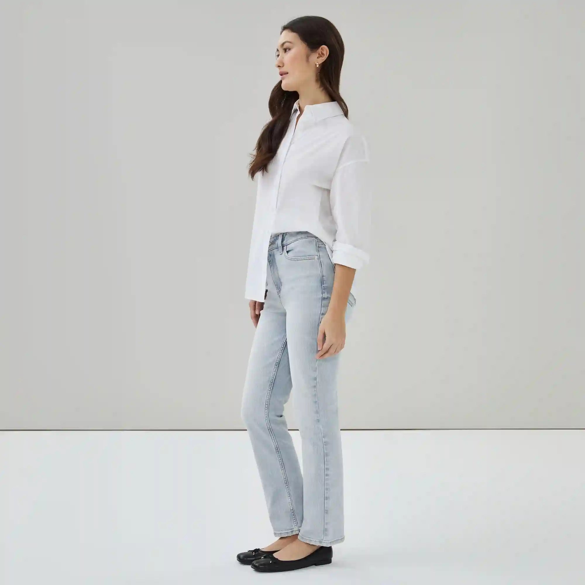 Slim Straight Leg Jean