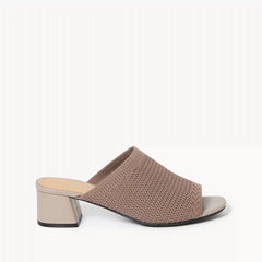 Knit Block Heels