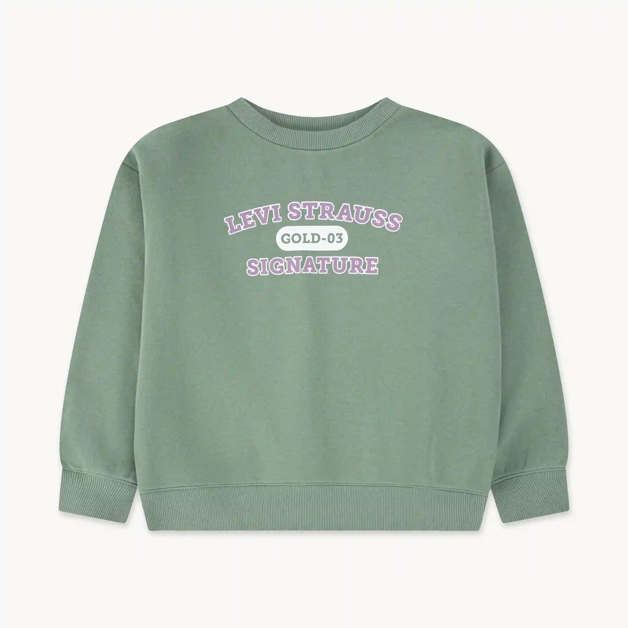 Kid Girls' Levi Strauss Signatureâ¢ï¸ Gold Pullover
