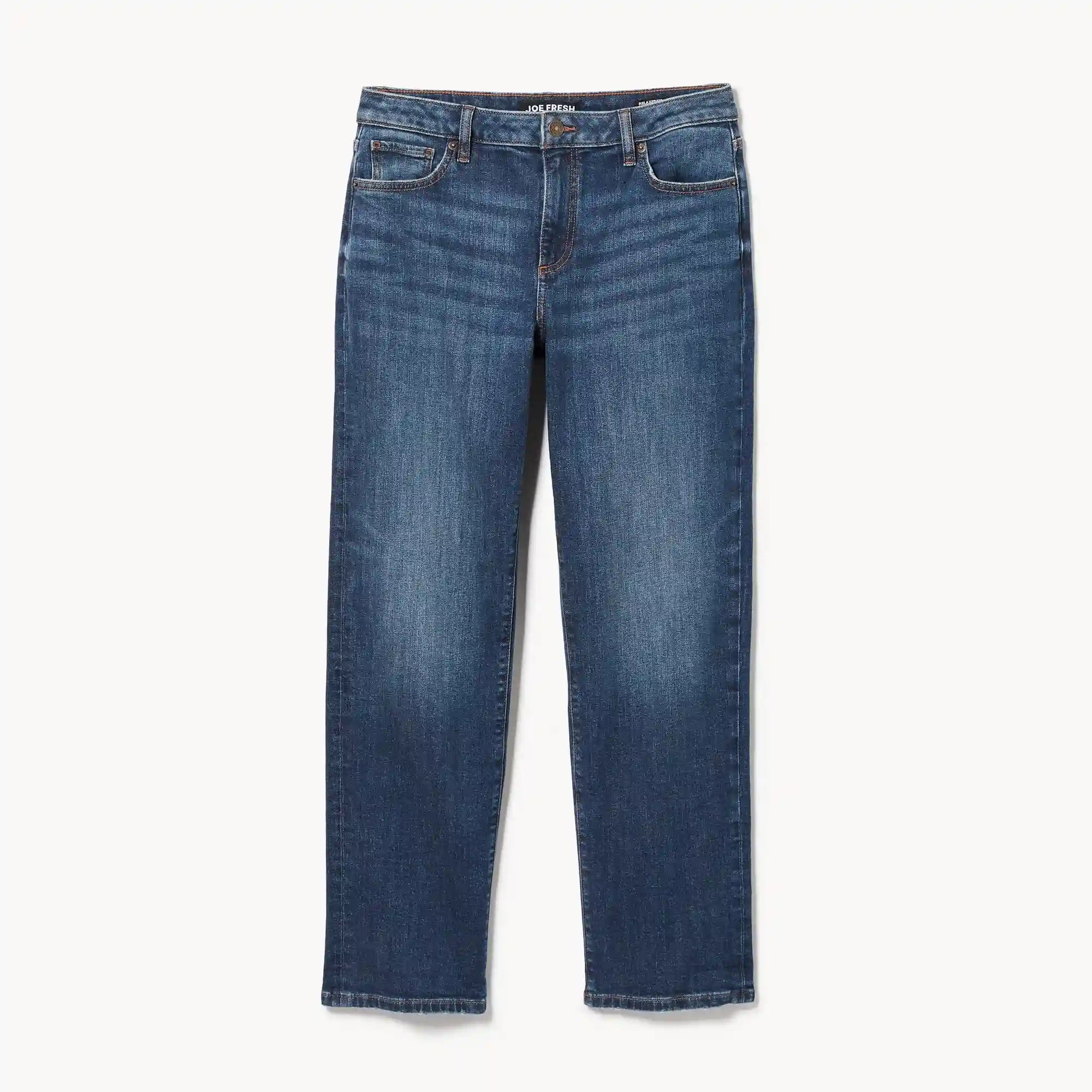 Relaxed Dark Wash Jean