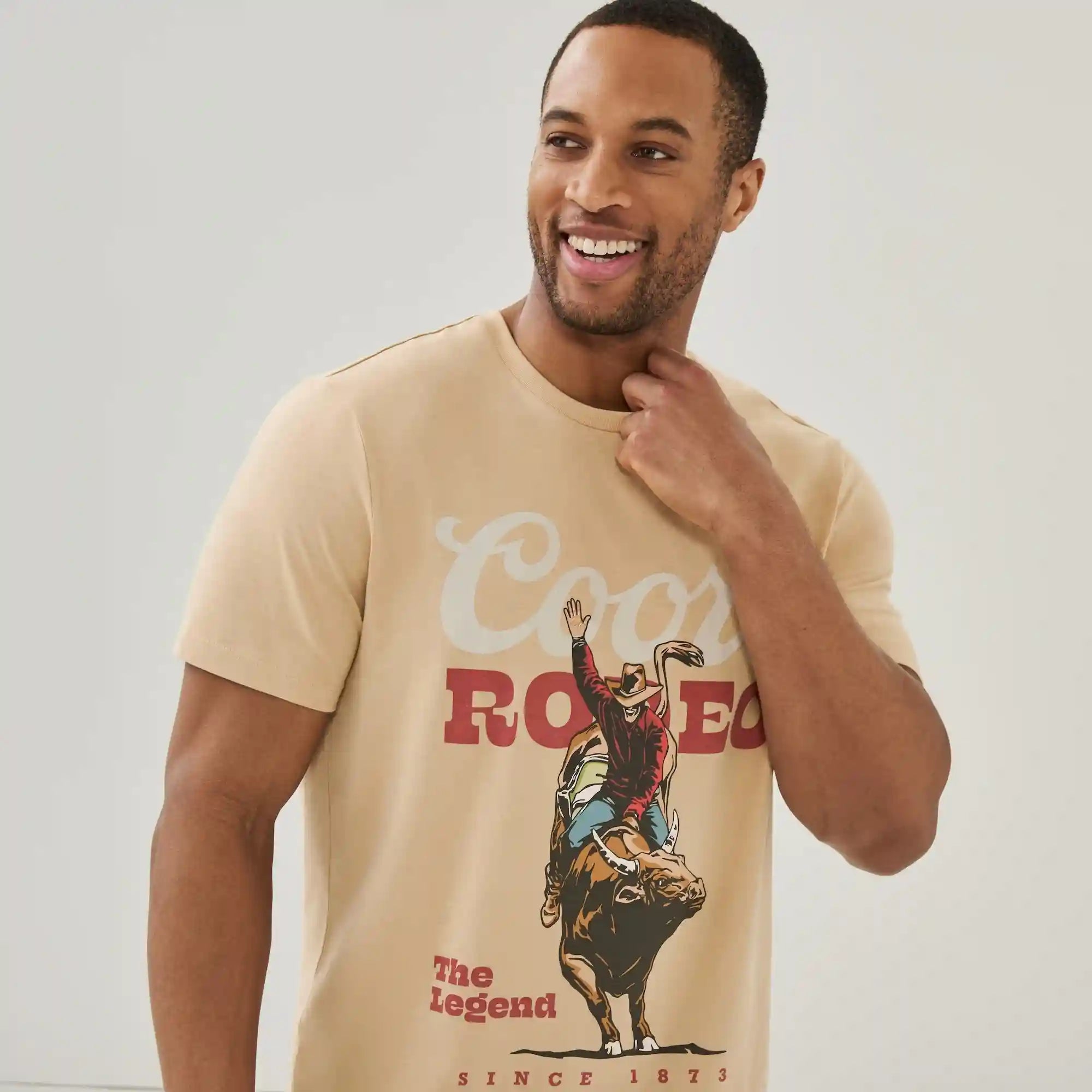 Adult Coors Rodeo Graphic T-Shirt