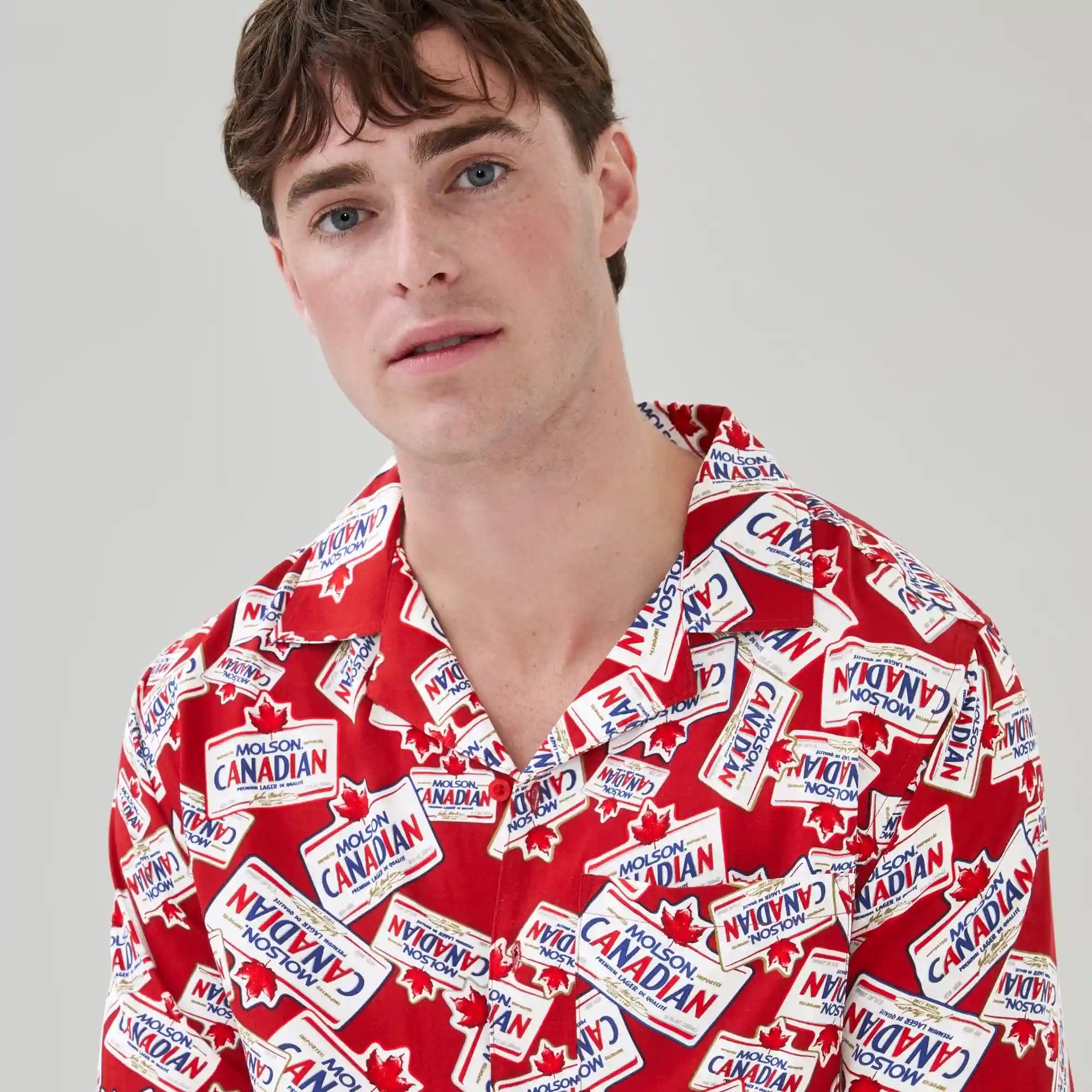 Men's Molson I Am Canadian Gauze Shirt