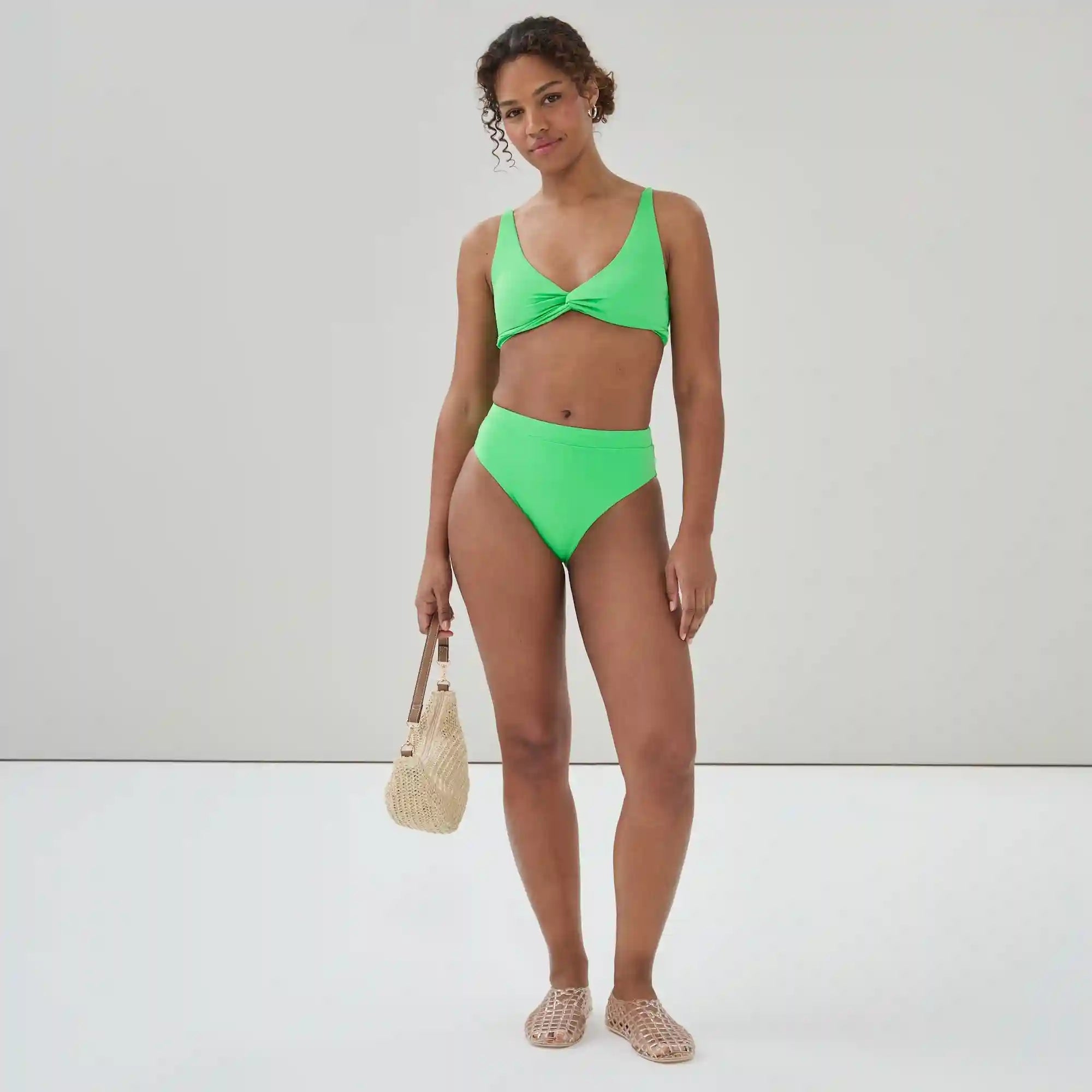 Twist Front Bikini Top