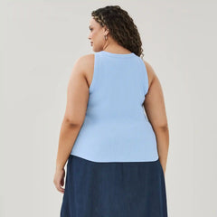 Women+ Ribbed Racerback Tank