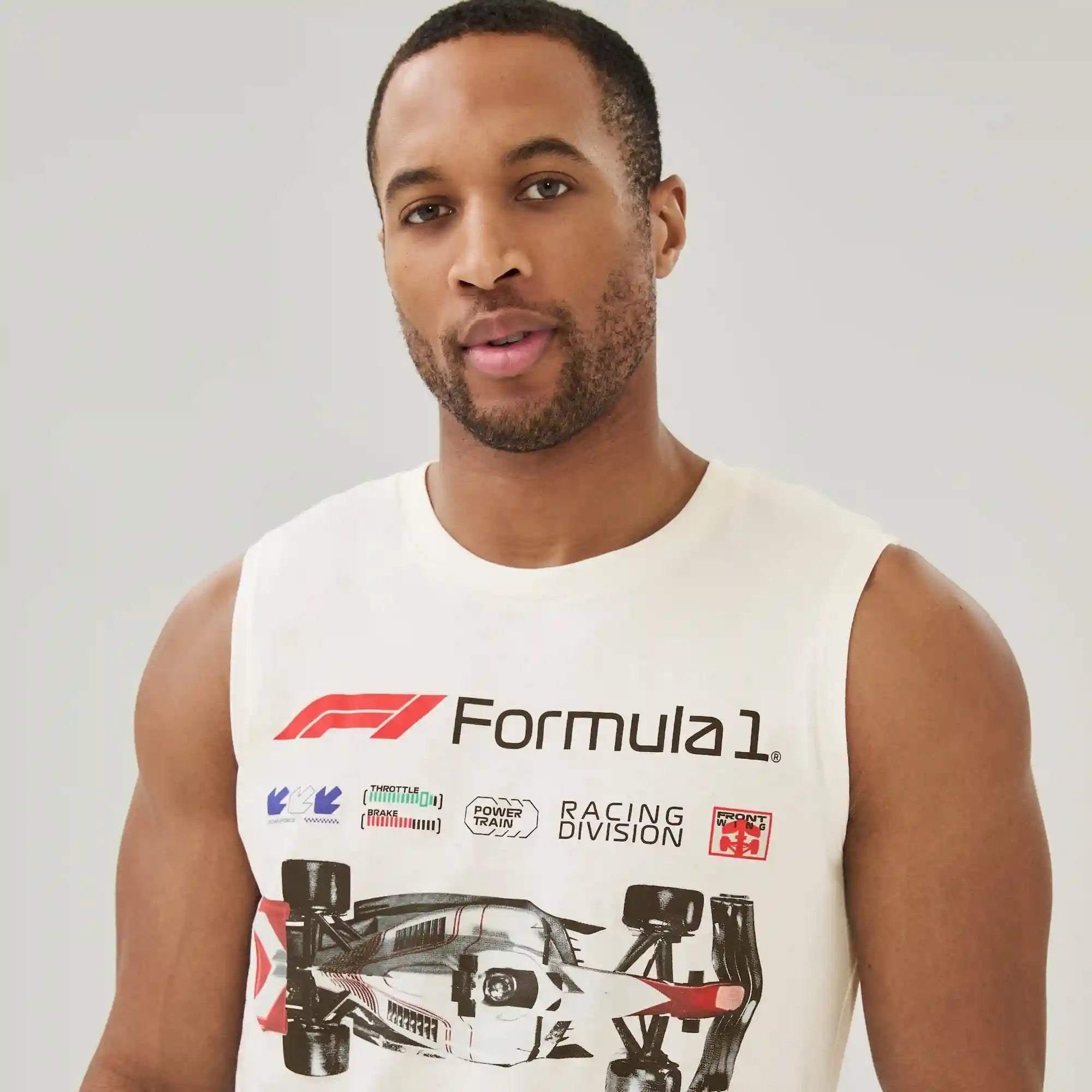 Adult Formula 1 Graphic Muscle Tank Top