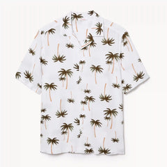 Men's Printed Button-Up Shirt