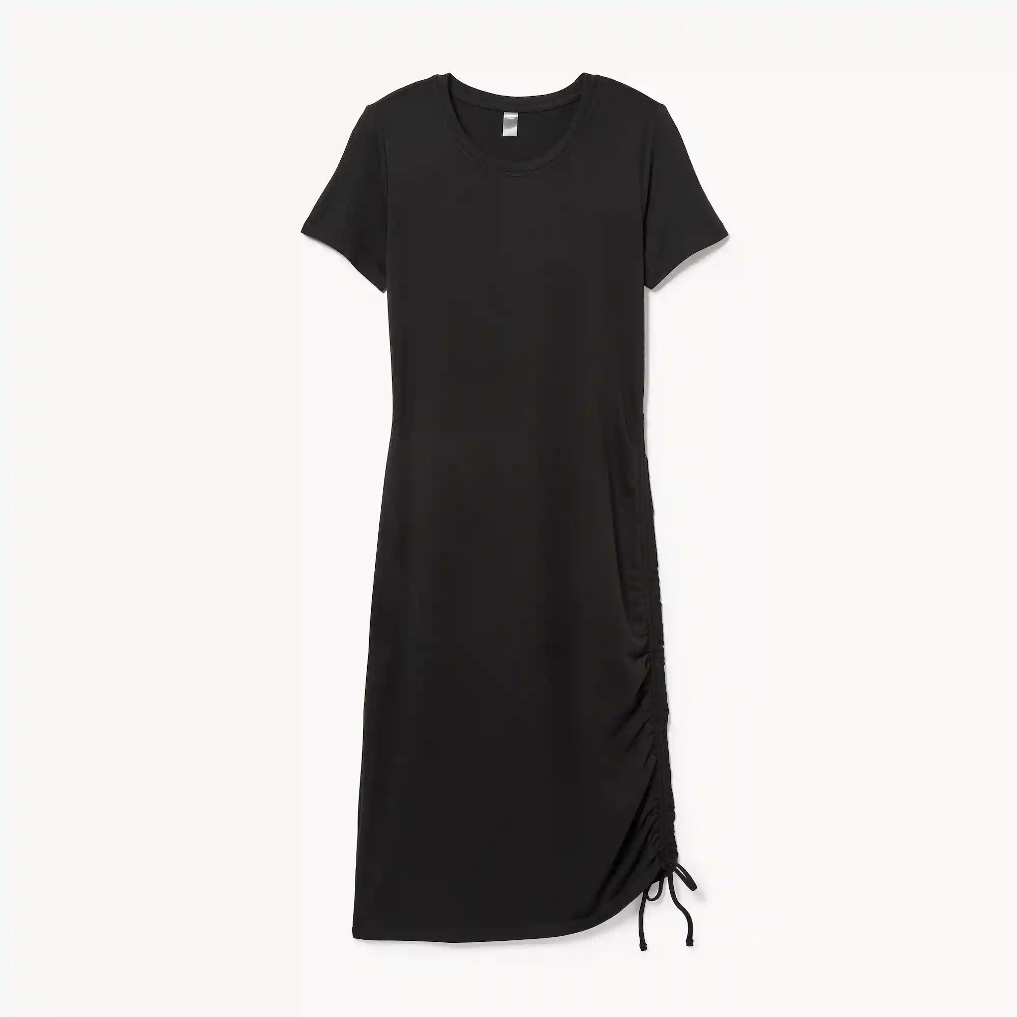 Active Side Ruched Midi Dress