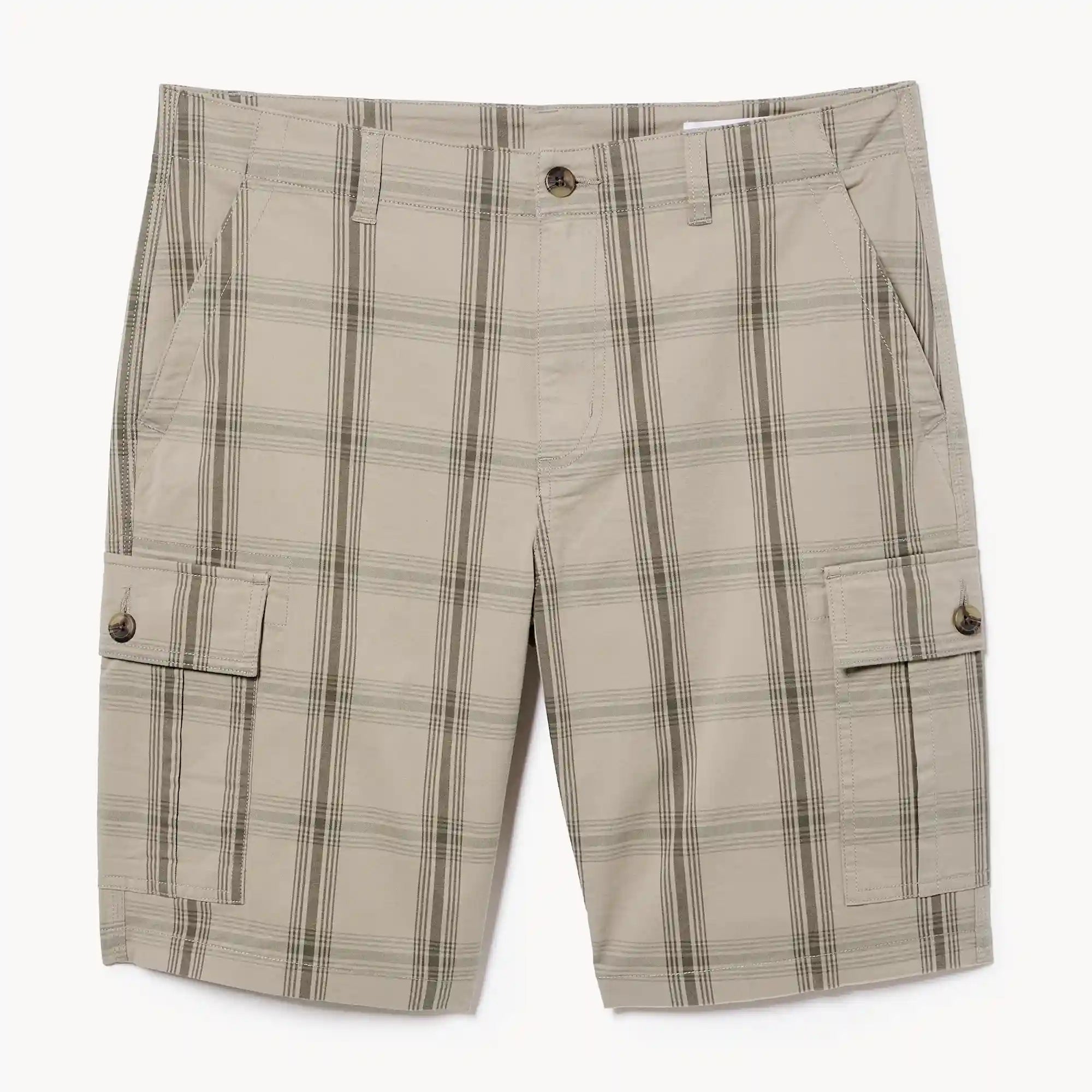 Men's Flex Plaid Cargo Short