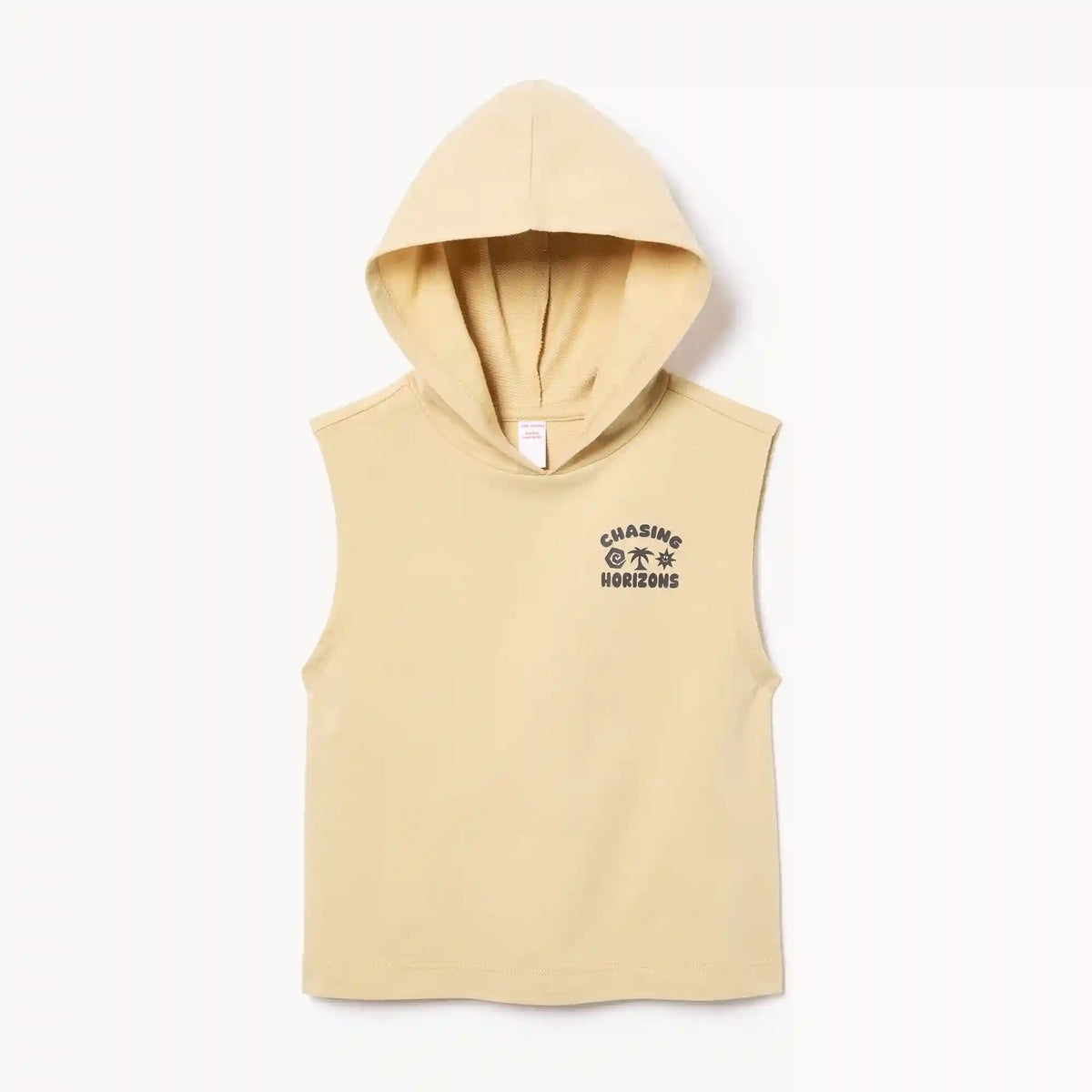 Toddler Boys' French Terry Sleeveless Hoodie