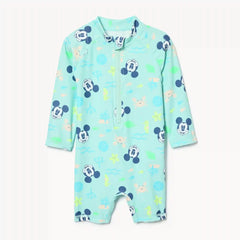 Baby Boys' Disney Mickey Mouse Rash Guard Swimsuit