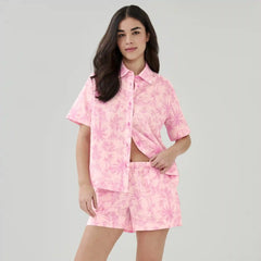Cotton Printed Sleep Short