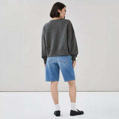 AC/DC Cropped Sweater