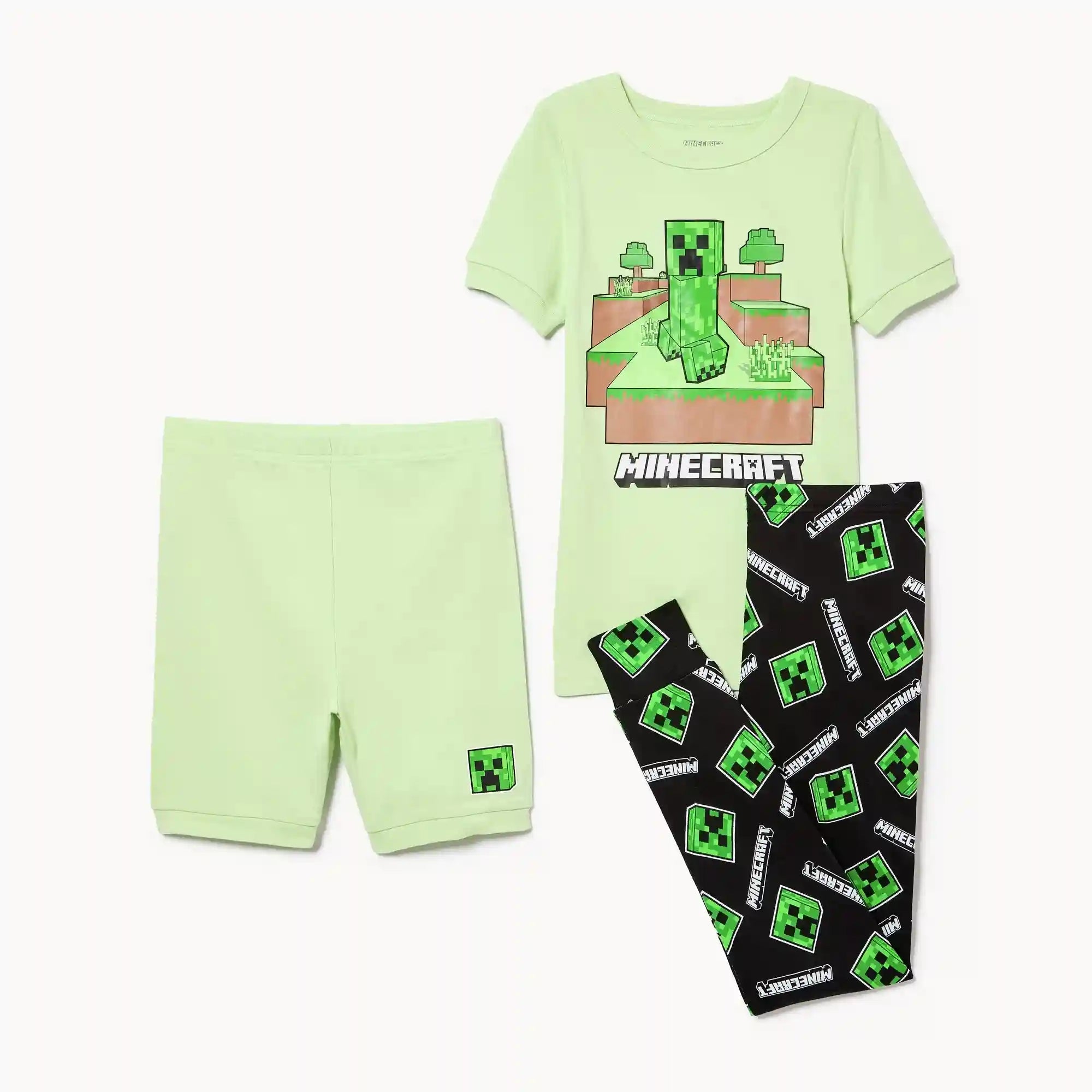 Kid Boys' Minecraft Sleep Set