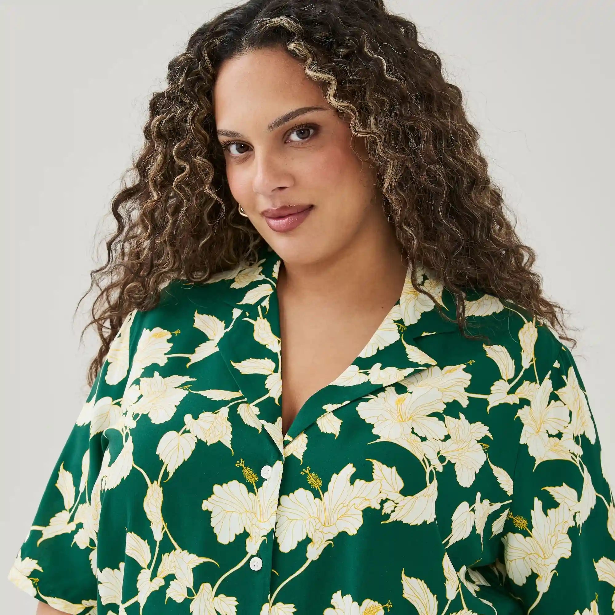 Women+ Printed Resort Shirt