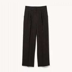 Wide Leg Pleated Trouser