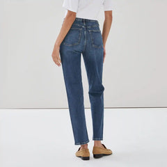 High Rise Straight Leg Jean