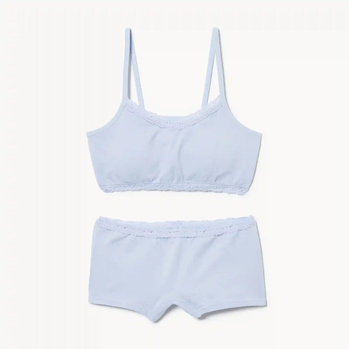 Kid Girls' 2-Piece Seamless Lace Bralette Set