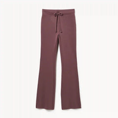 Micro French Terry Flared Sweatpant