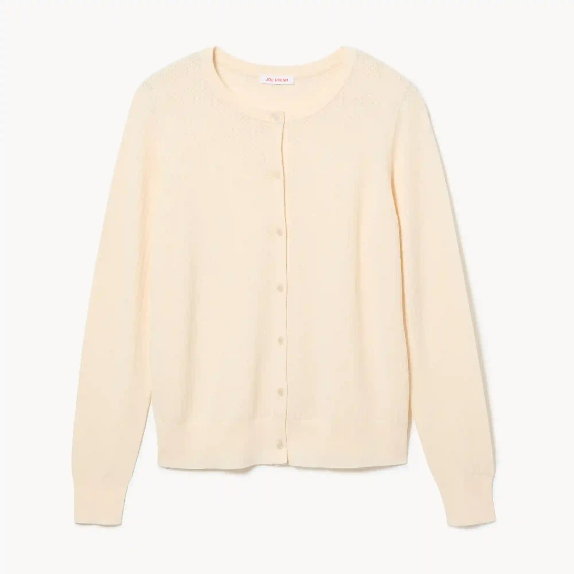 Pointelle Cardigan