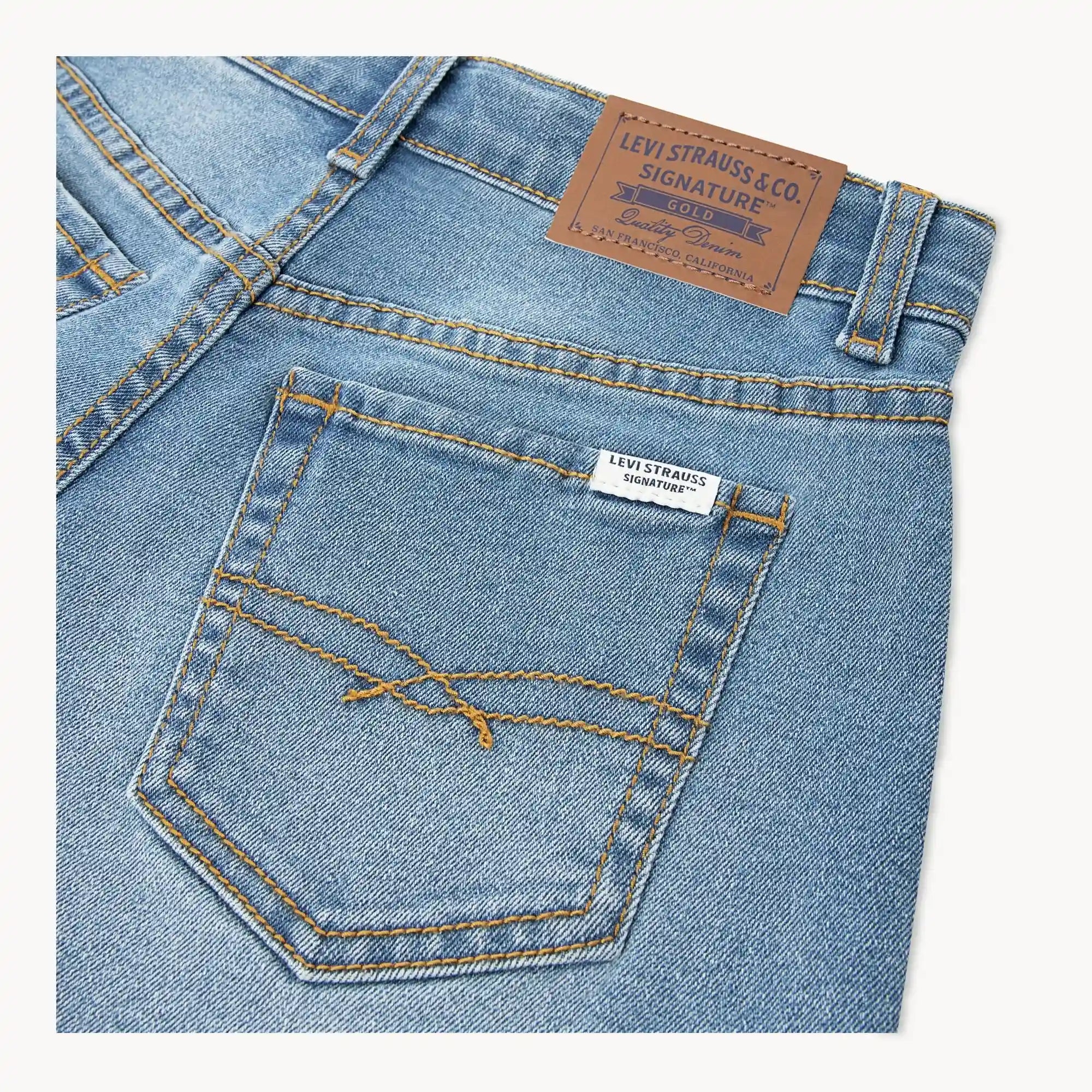 Kid Girls' Levi Strauss Signatureâ¢ Gold Short